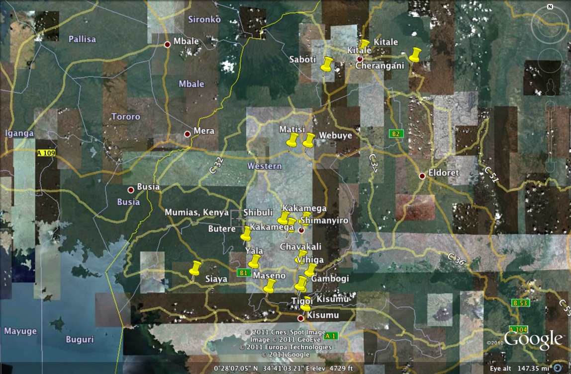 House Church Clusters in Western Kenya